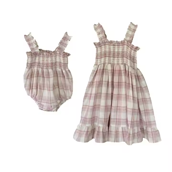 Baby girls cotton romper