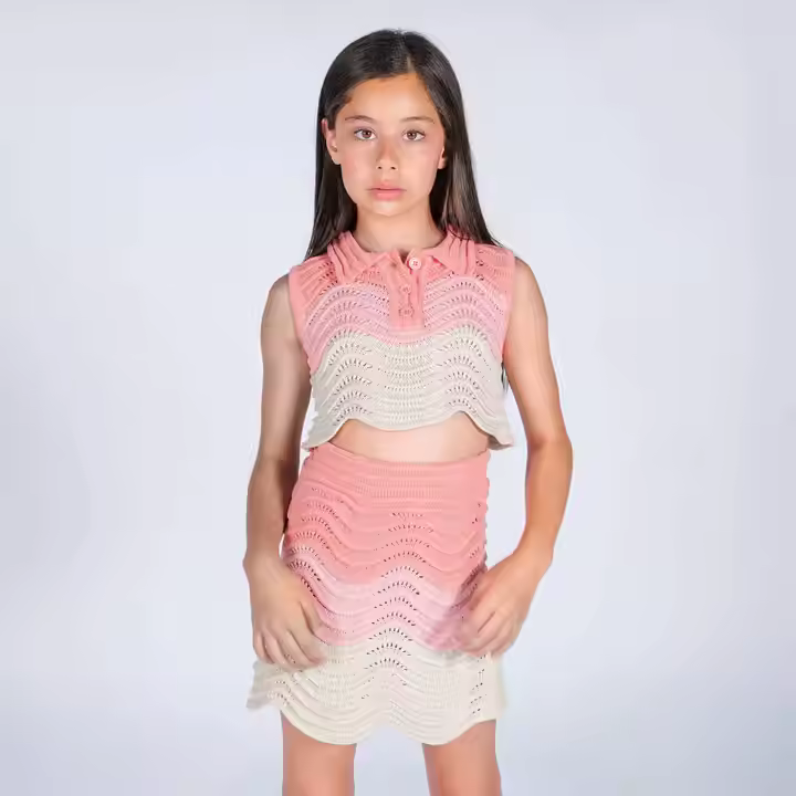 girls flower white dress