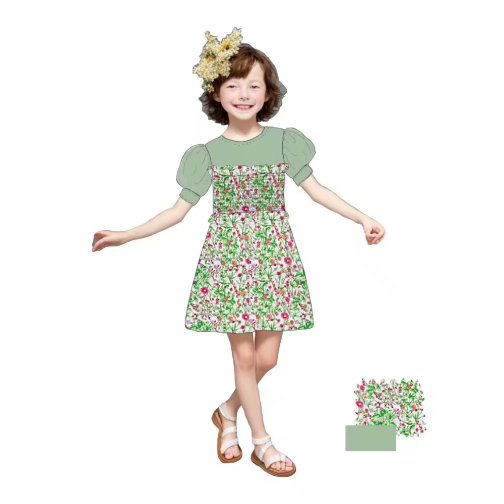 Baby girls cotton romper